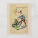 Search for vintage st patricks postcards Shamrocks