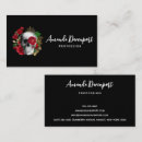 Search for goth business cards Floral