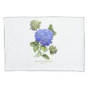 Search for watercolor pillowcases Hydrangea