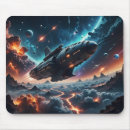 Search for space ship mousepads Science fiction
