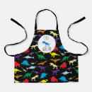 Search for kids dinosaur aprons Stegosaurus