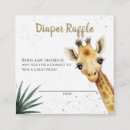 Search for exotic animals invitations Giraffe