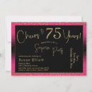 Search for 75 years invitations Party