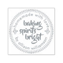 Search for baking business stationery Made with love