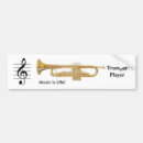 Search for jazz bumper stickers Trumpet