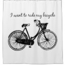 Search for bicycle shower curtains Bike