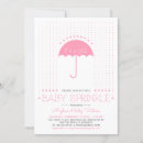 Search for rain baby shower invitations Pink
