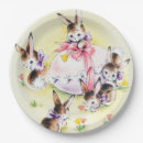 Search for vintage bunny plates Easter