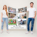 Search for fathers day photo collage blankets Keepsake