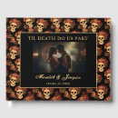 Search for gothic wedding guest books Skeleton