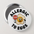 Search for egg allergy badges Allergic to eggs
