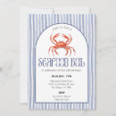Search for seafood boil birthday invitations Crab