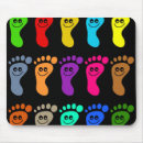 Search for footprint mousepads Feet