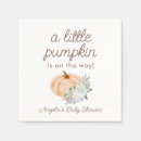 Search for pumpkin napkins Baby shower