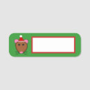 Search for santa as name tags Festive