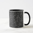 Search for music pattern mugs Design