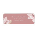 Search for rose petals return address labels Floral