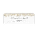 Search for sepia return address labels Gold