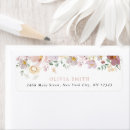 Search for garden flowers return address labels Wildflowers
