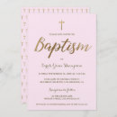 Search for blush pink christening invitations Baby