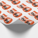 Search for orange and black wrapping paper Birthday
