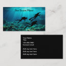 Search for scuba diving business cards Instructor
