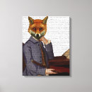 Search for fox canvas prints Contemporary