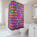 Search for deep purple shower curtains Quatrefoil