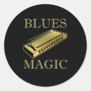 Search for blues music stickers Band