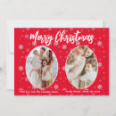 Search for 2 photo christmas cards Merry