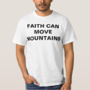 Search for faith can move mountains tshirts Bible