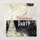 Search for champagne christmas invitations Black