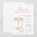 Search for pearls invitations Pearls and prosecco