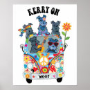Search for blue terrier art Flowers