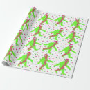 Search for sasquatch wrapping paper Green
