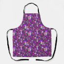 Search for purple floral aprons Pink