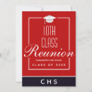 Search for red class reunion invitations Black