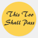 Search for this too shall pass stickers Motivational
