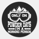 Search for powder day stickers Snowboard dreams