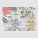 Search for book page tissue paper Floral