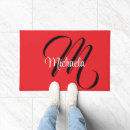 Search for modern doormats Typography