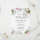Search for fall blossom invitations Watercolor