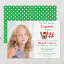 Search for reindeer birthday invitations Festive