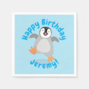 Search for penguin napkins Illustration