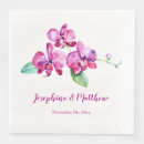 Search for purple orchid napkins Floral