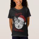 Search for wolf christmas tshirts Santa