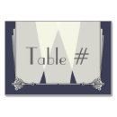 Search for art deco table cards Silver