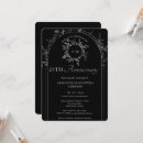 Search for 25th silver wedding anniversary invitations Calligraphy