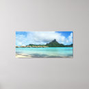 Search for french polynesia canvas prints Bora bora
