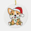 Search for corgi christmas tree decorations Dog